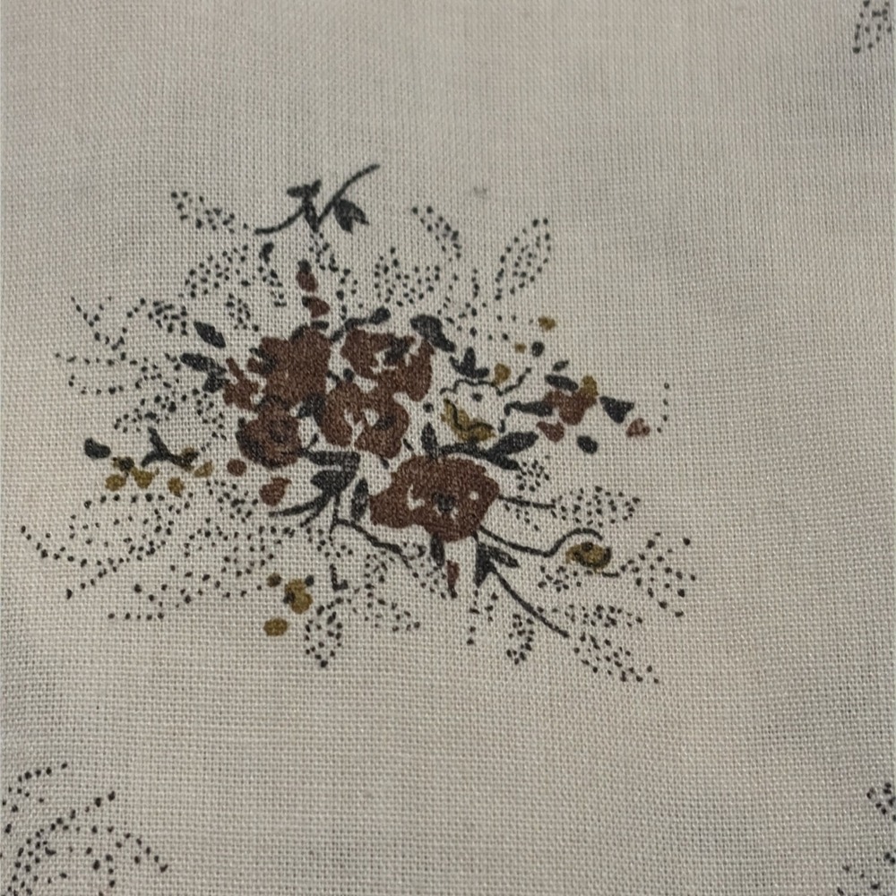 Roper Border Western Shirt Men's Beige Brown Botanical Design Cotton NWT 3XL - Picture 8 of 13